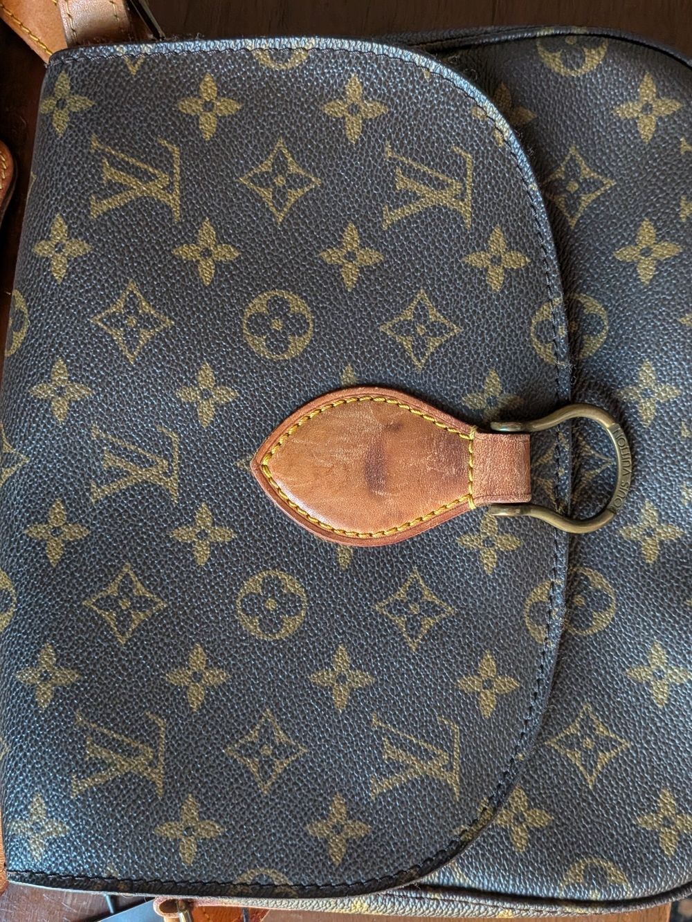 Louis Vuitton Monogram Canvas Crossbody Bag - Brown/Tan